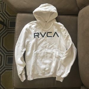 White RVCA Hoodie